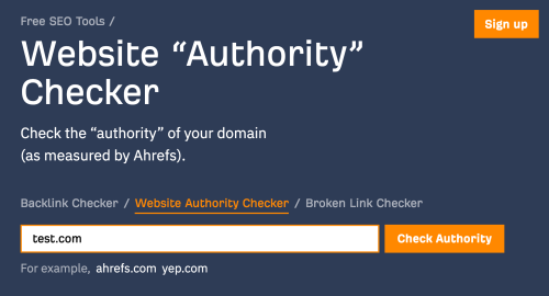 aHref Domain Rating, Check Your Domain Rating